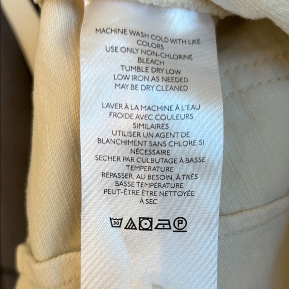 Pilcro Off-White Flare Jeans - Picture 10 of 12